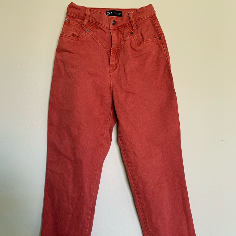 Zara mom jeans